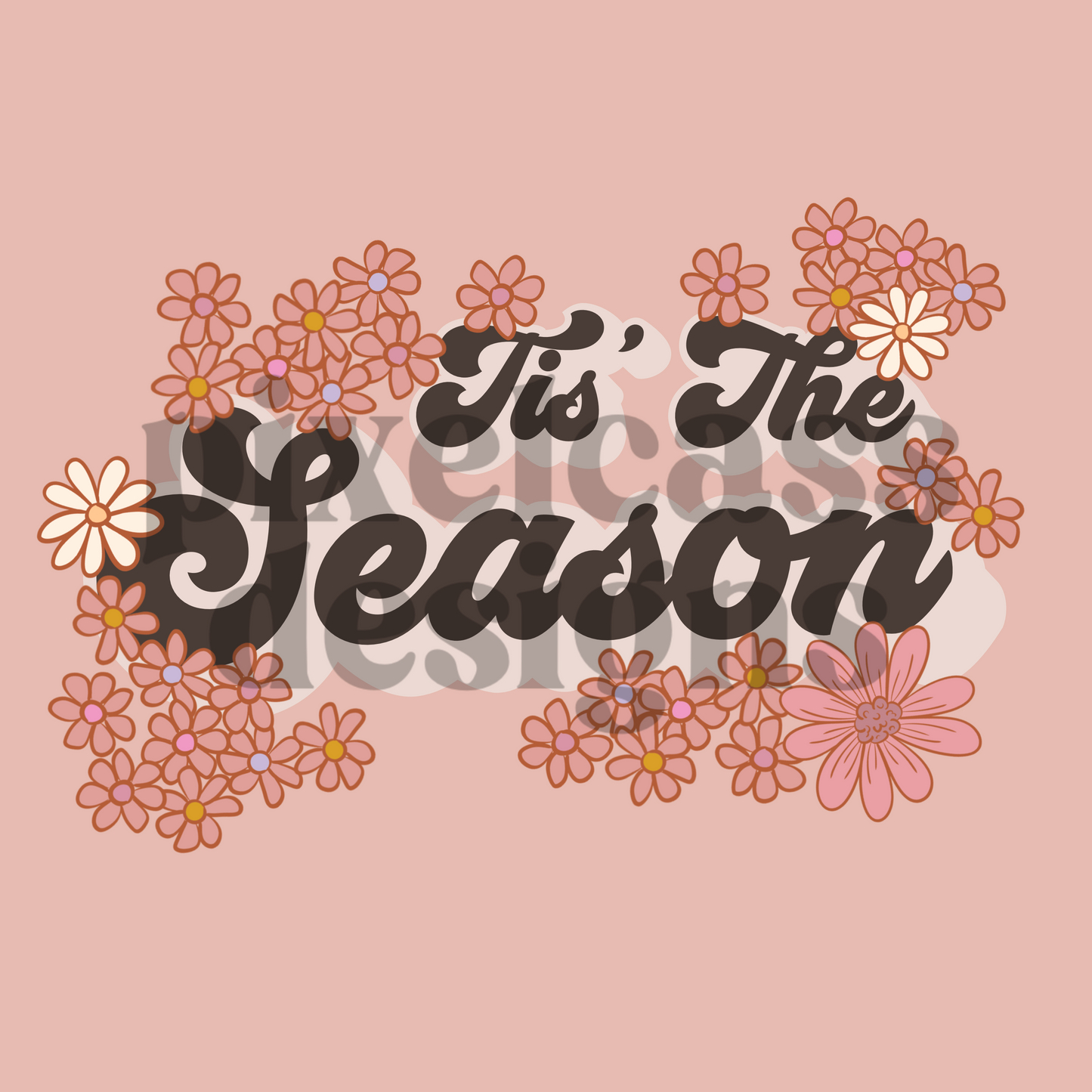 Retro Tis The Season PNG SUBLIMATION