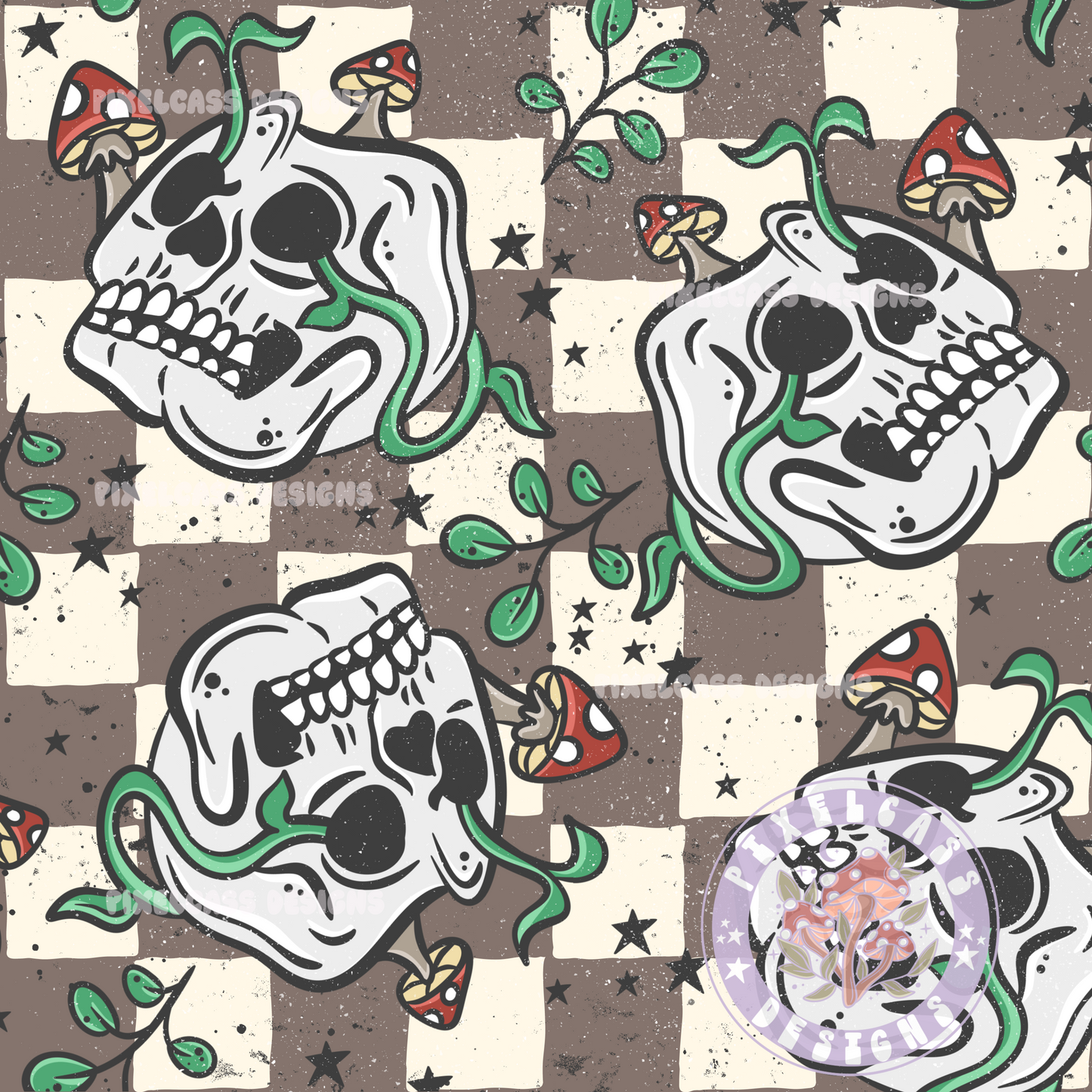 Shroomy Skulls