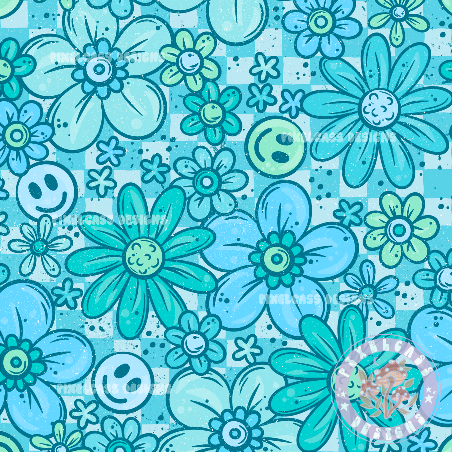 Smiley Face Floral