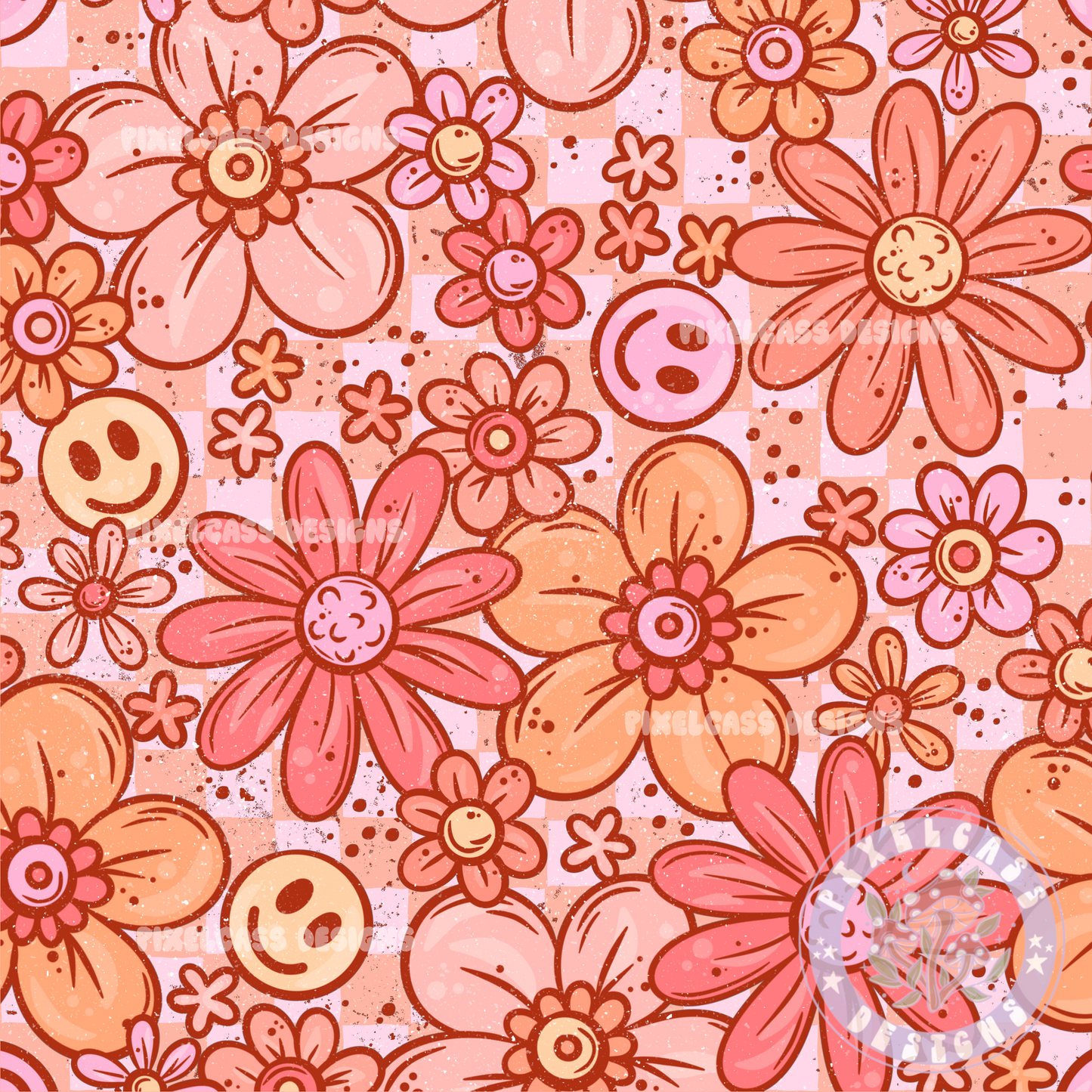 Smiley Face Floral