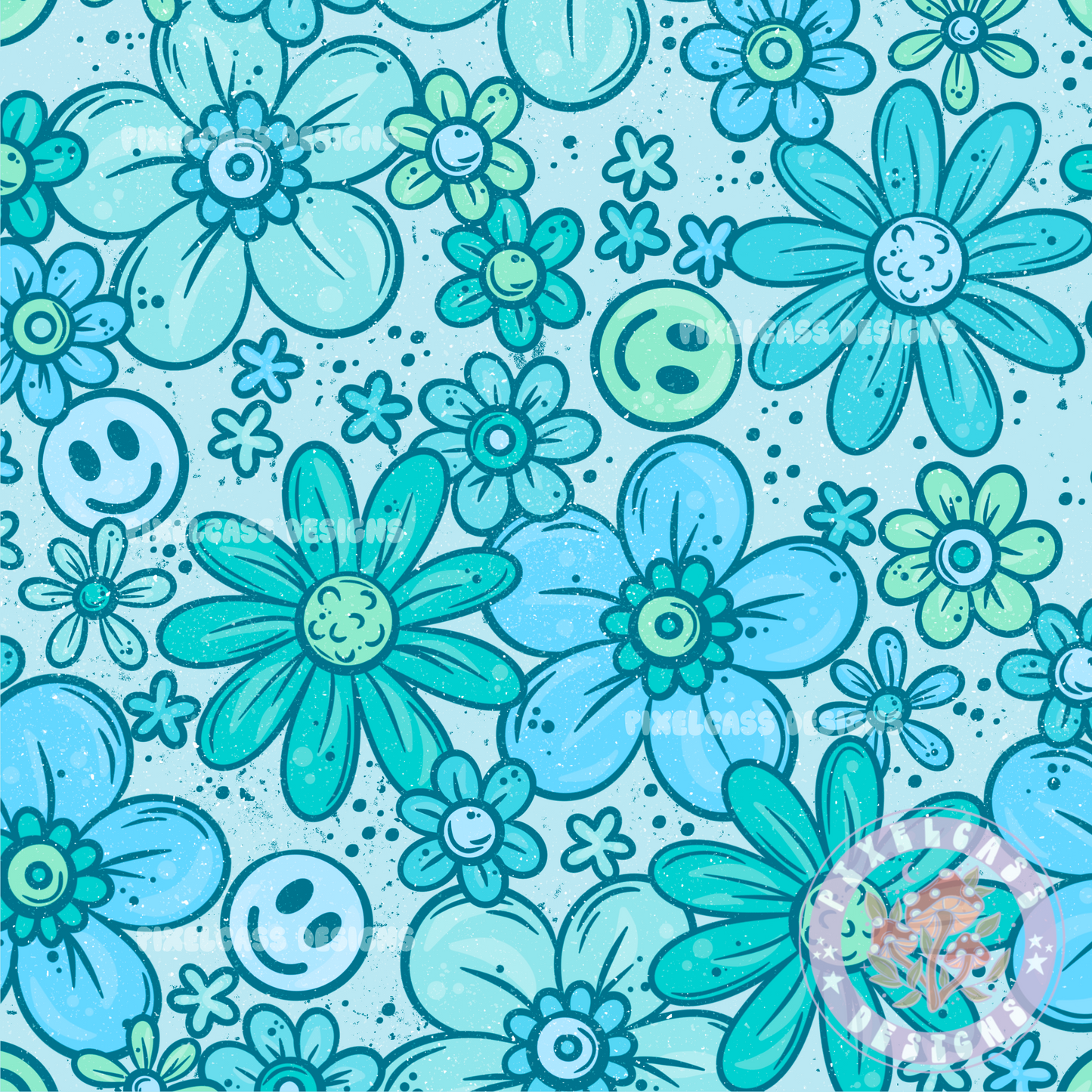 Smiley Face Floral