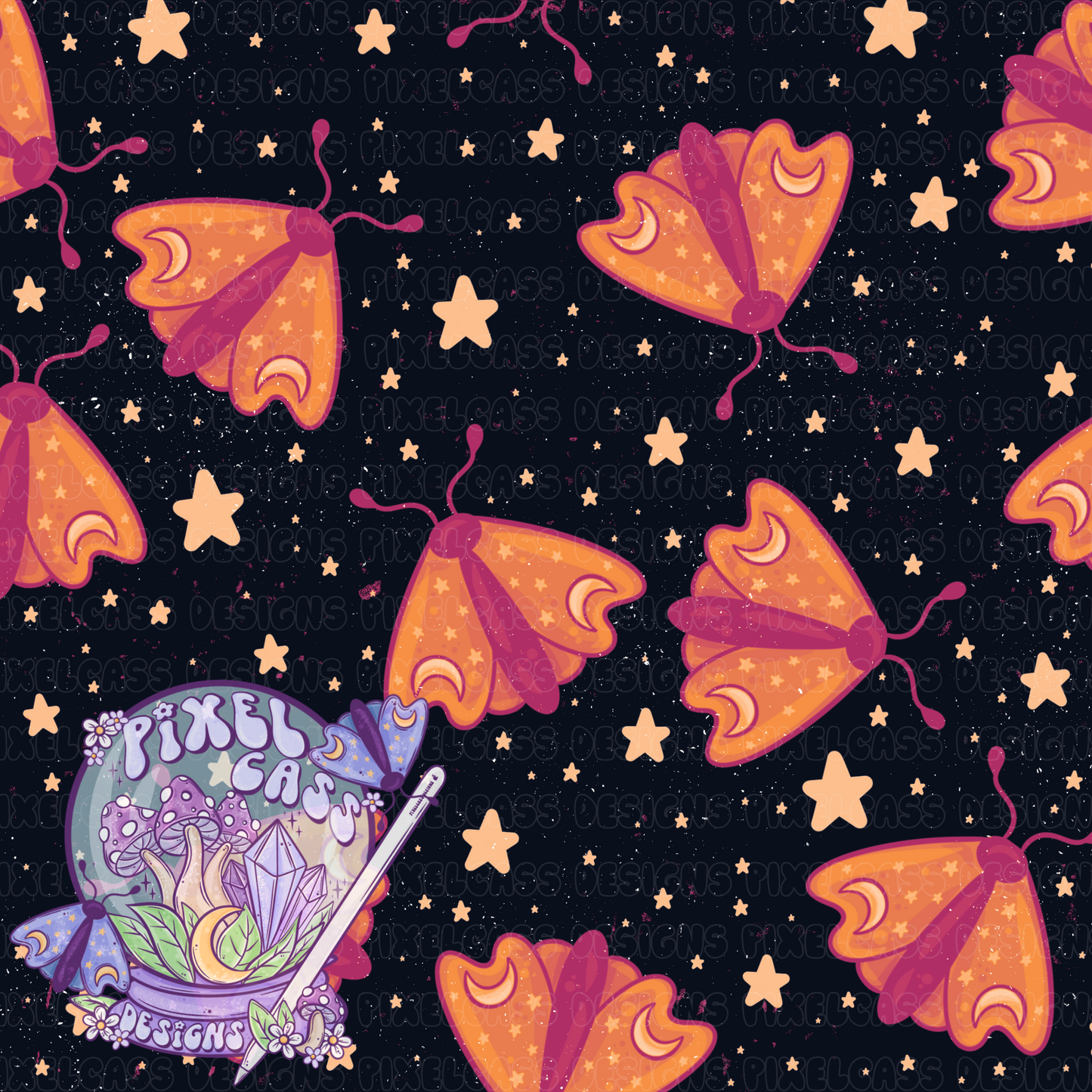 Starry Moths