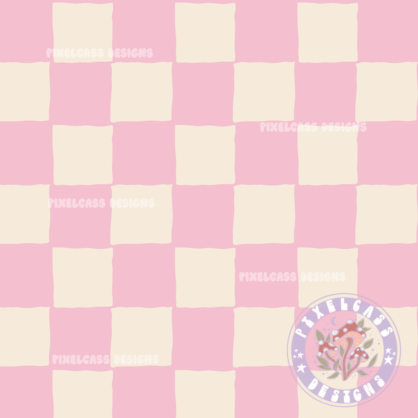 Light Pink Checks
