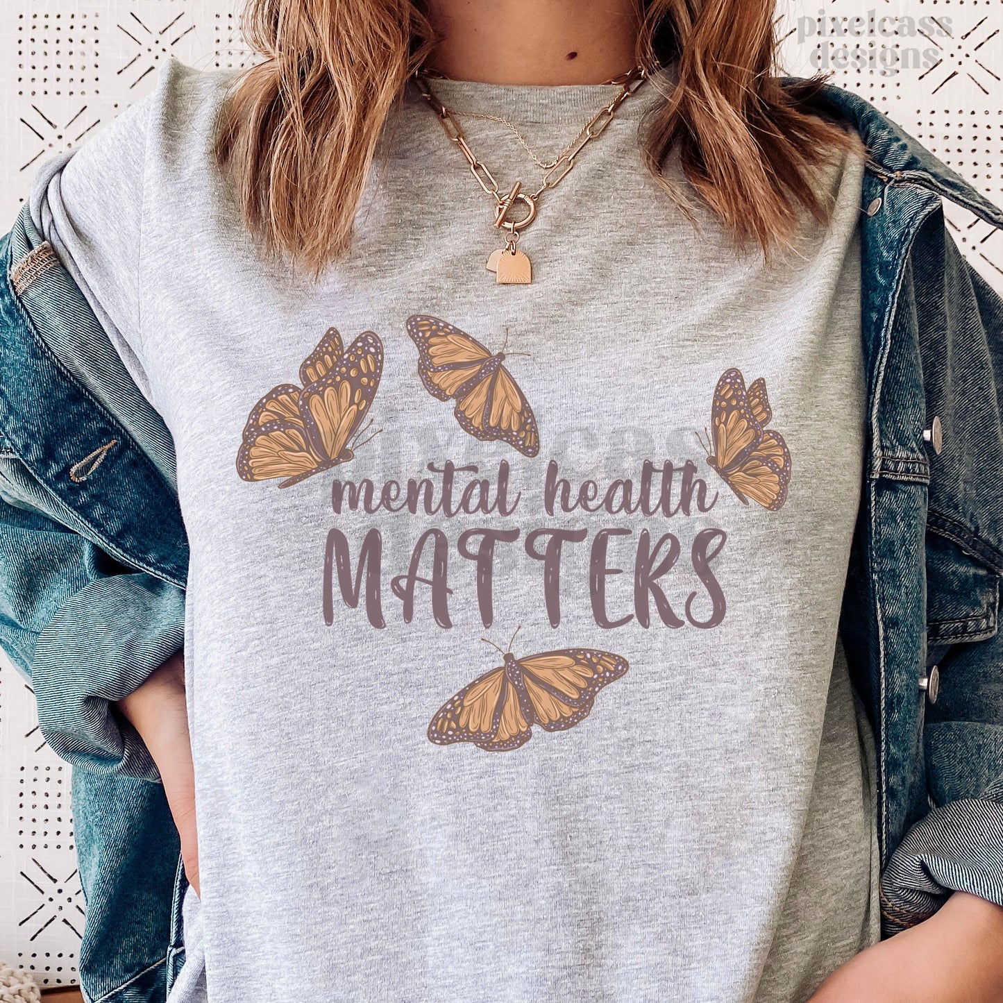 Mental Health Matters PNG SUBLIMATION