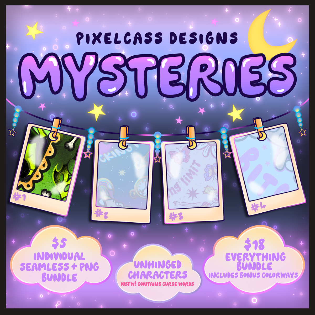 Unhinged Characters - September 2026 Mystery Sale