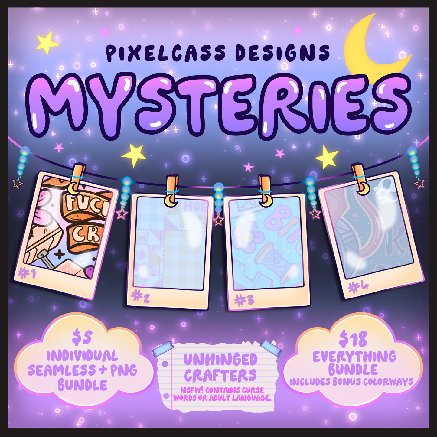Unhinged Crafters - August 2026 Mystery Sale