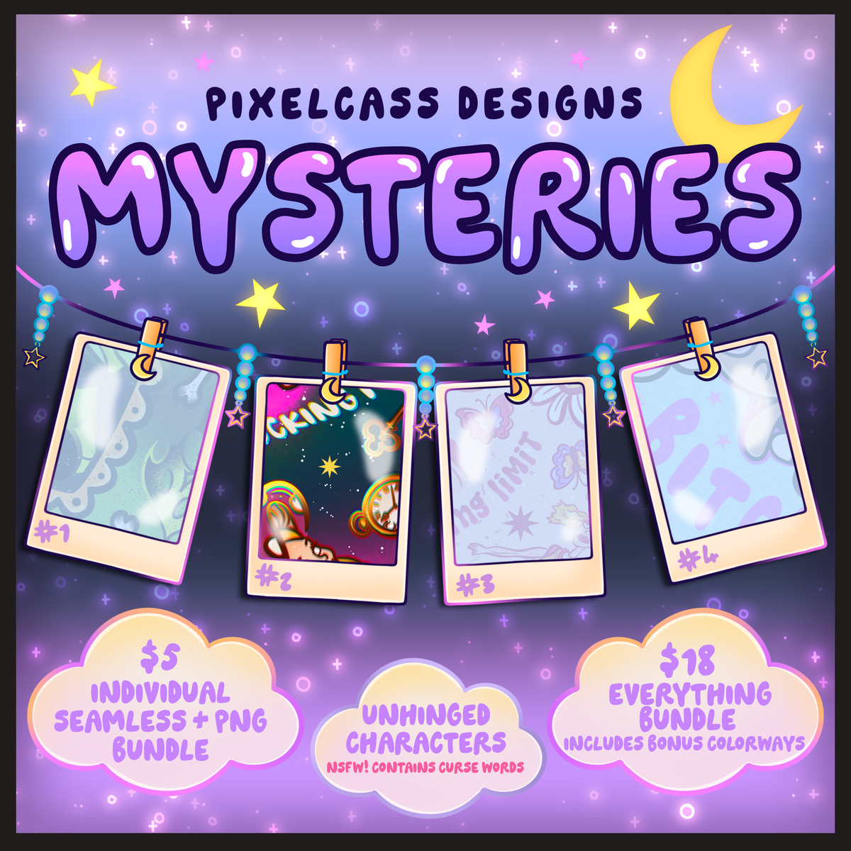 Unhinged Characters - September 2026 Mystery Sale