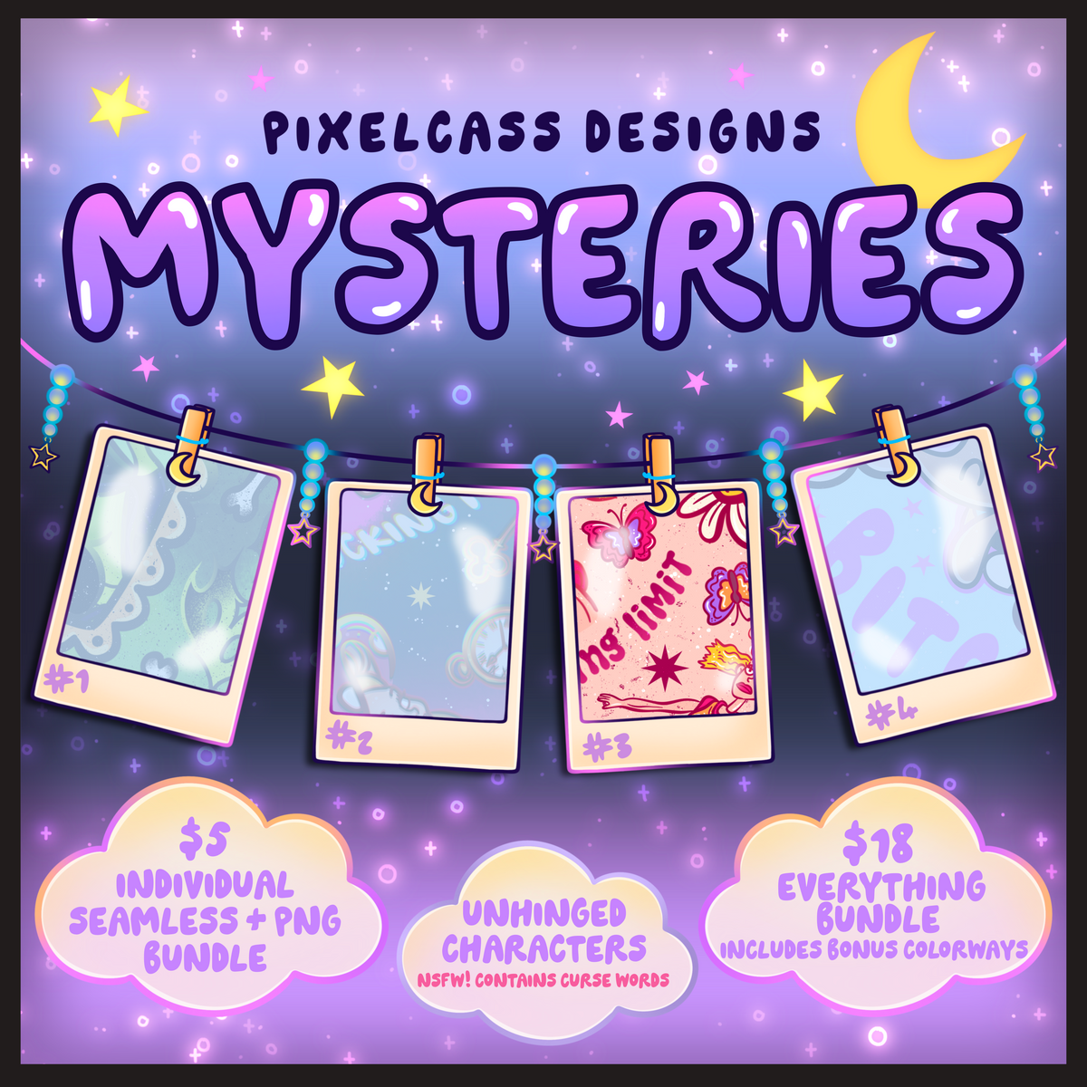Unhinged Characters - September 2026 Mystery Sale