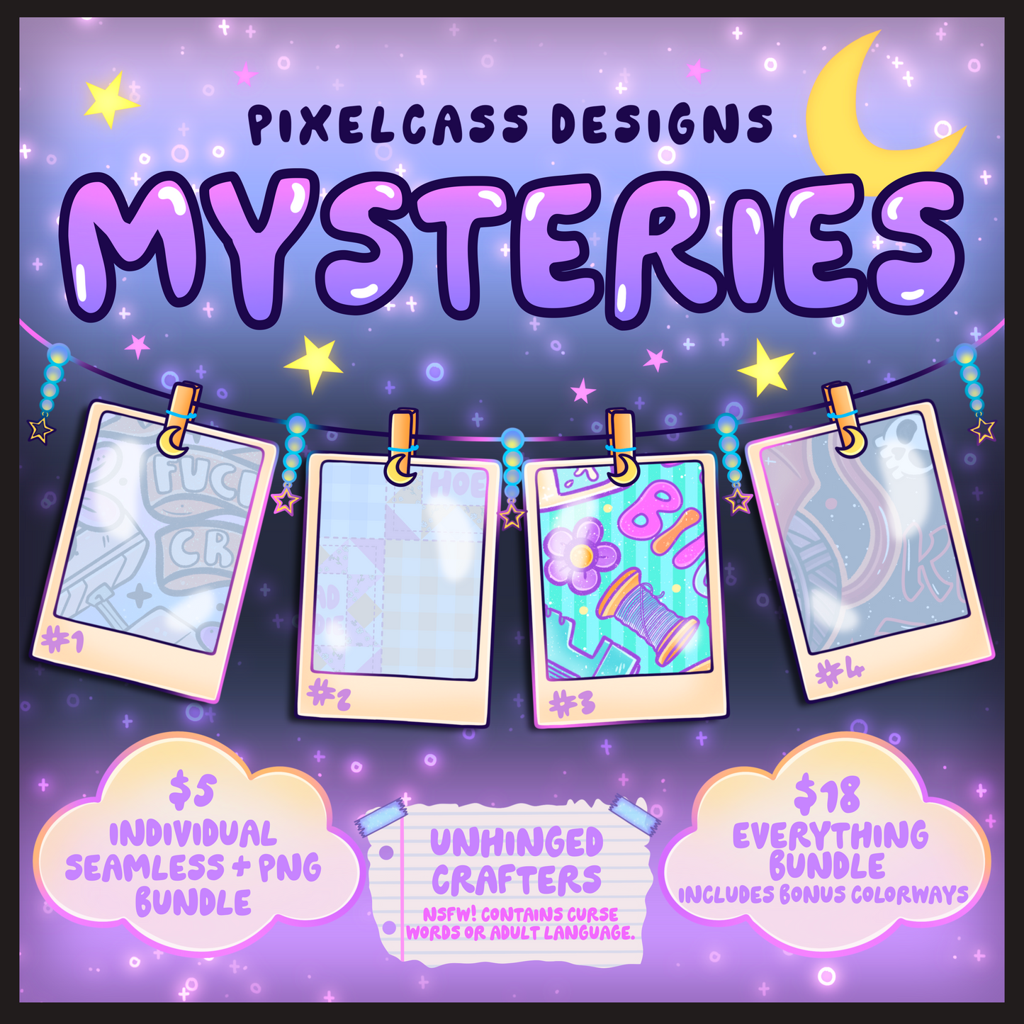 Unhinged Crafters - August 2026 Mystery Sale