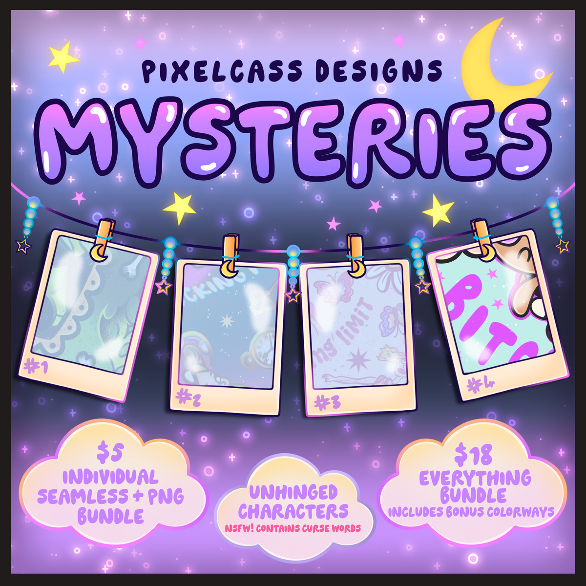 Unhinged Characters - September 2026 Mystery Sale
