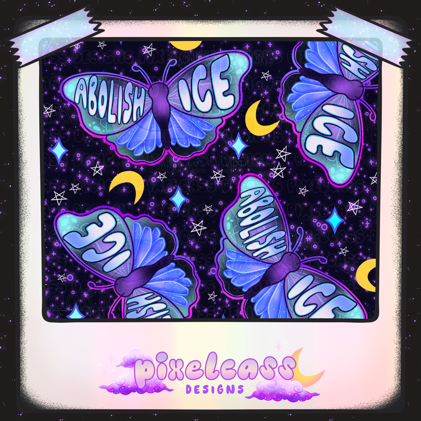Abolish ICE Butterflies (Unlimited Freebie) [3 colorways]