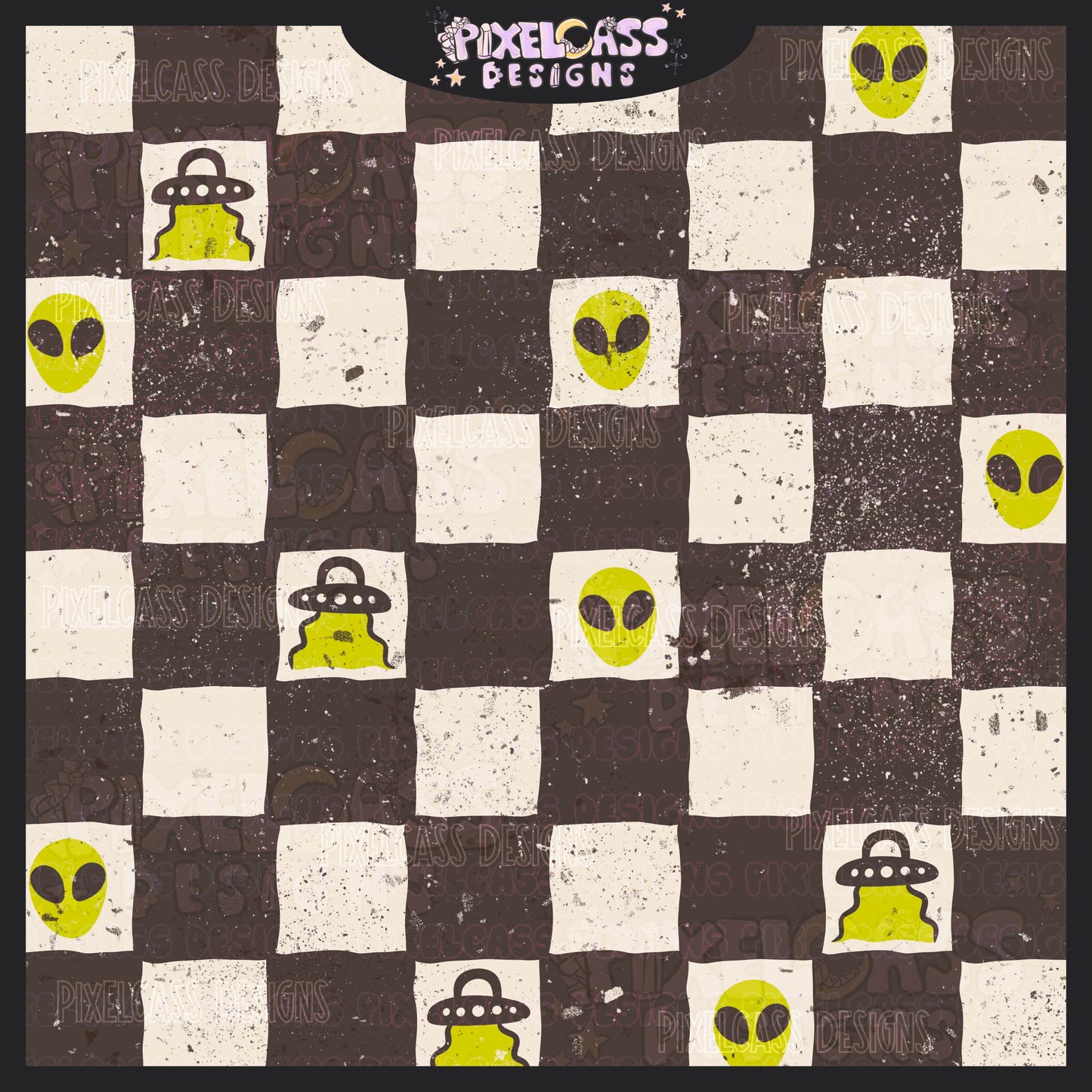 Alien Checkerboard