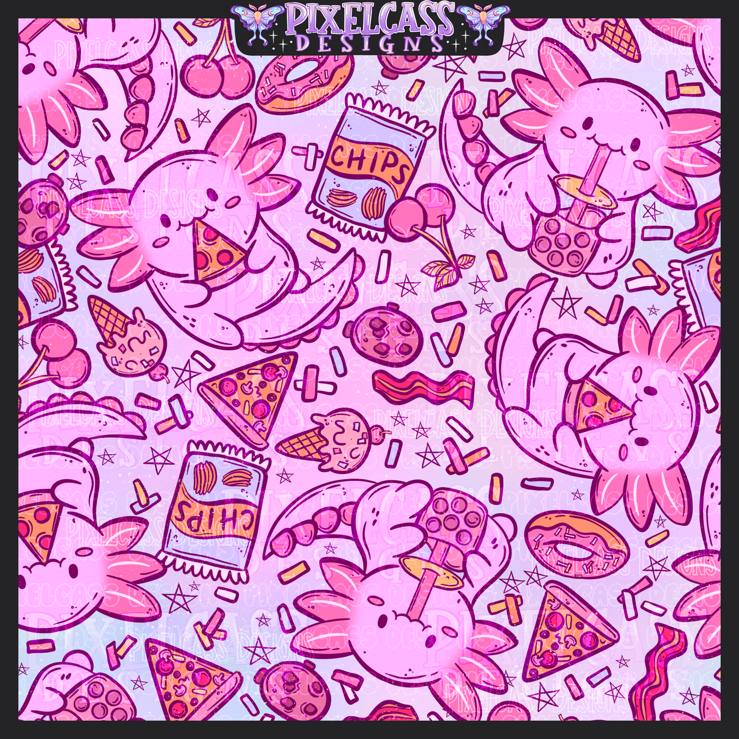 Axolotl Foodie [Mystery Re-Color]