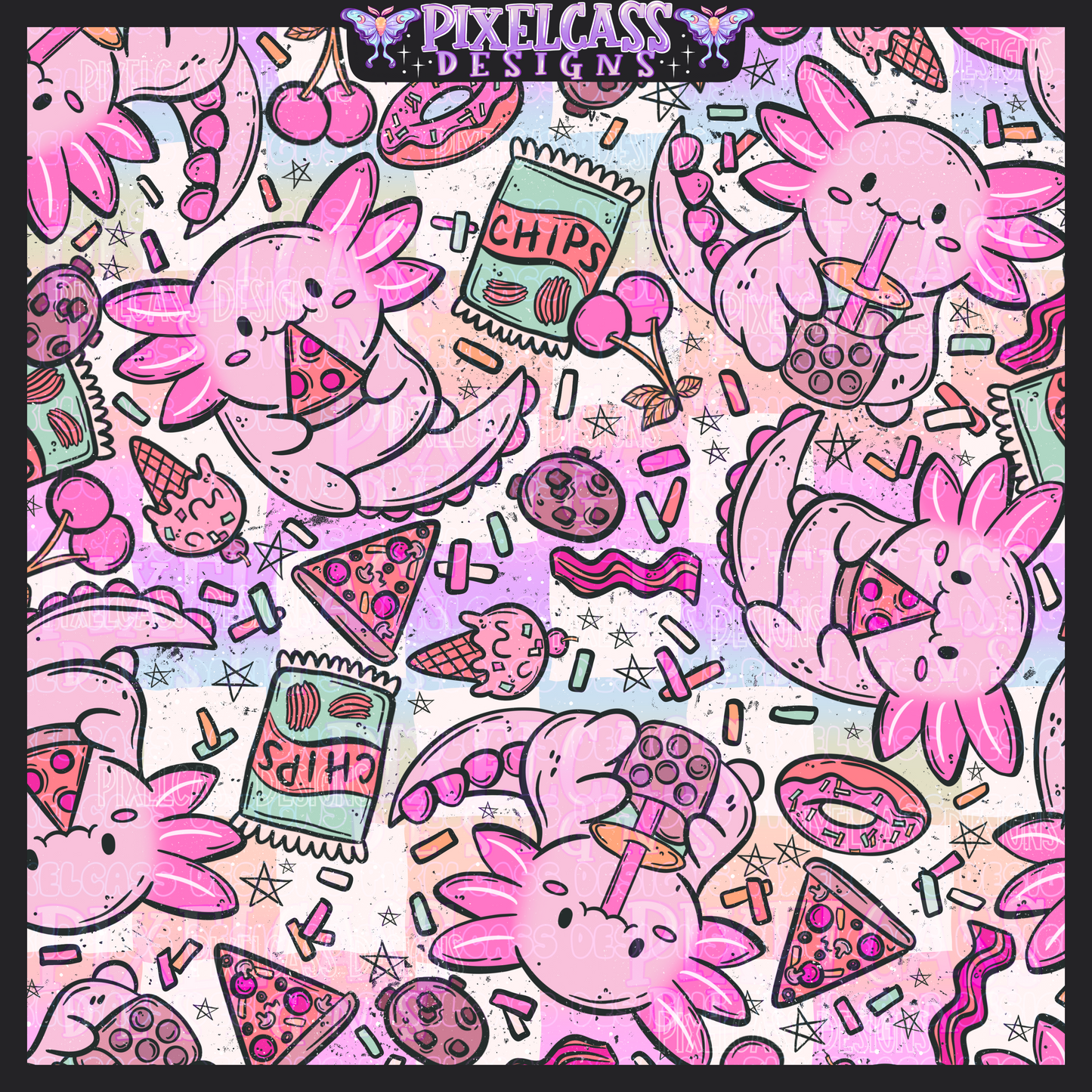 Axolotl Foodie [Mystery Re-Color]