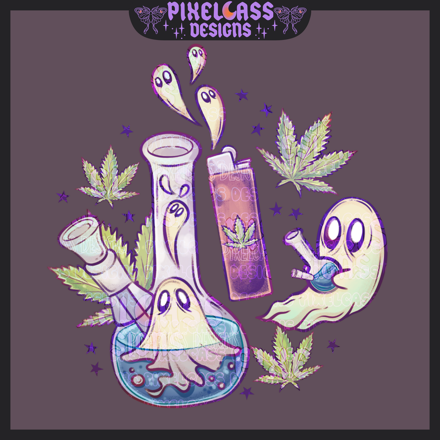 Baked Ghosts (Hextober '25) PNG SUBLIMATION