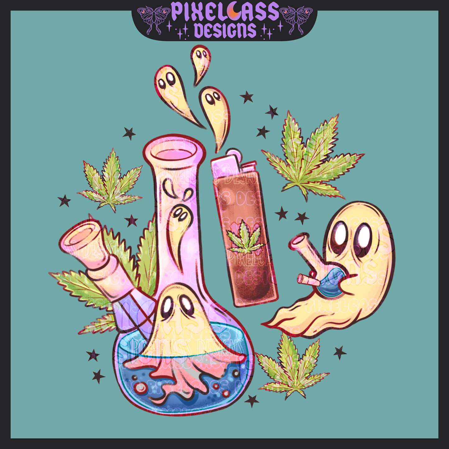 Baked Ghosts (Hextober '25) PNG SUBLIMATION