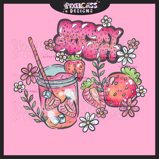 Berry Sweet Tea PNG SUBLIMATION