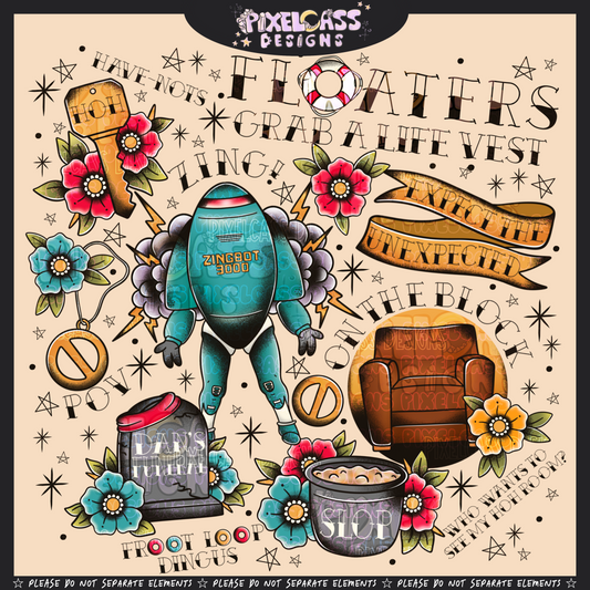 Big Brother Tattoo Flash PNG SUBLIMATION