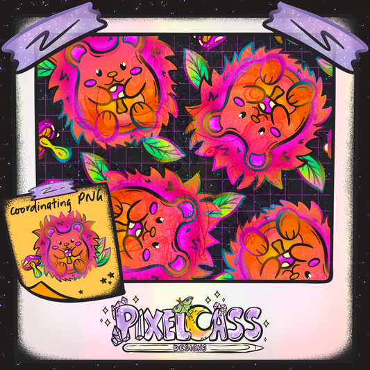 Bright Hedgehog Hollow - Neon Cottagecore Critters [May '26] #4