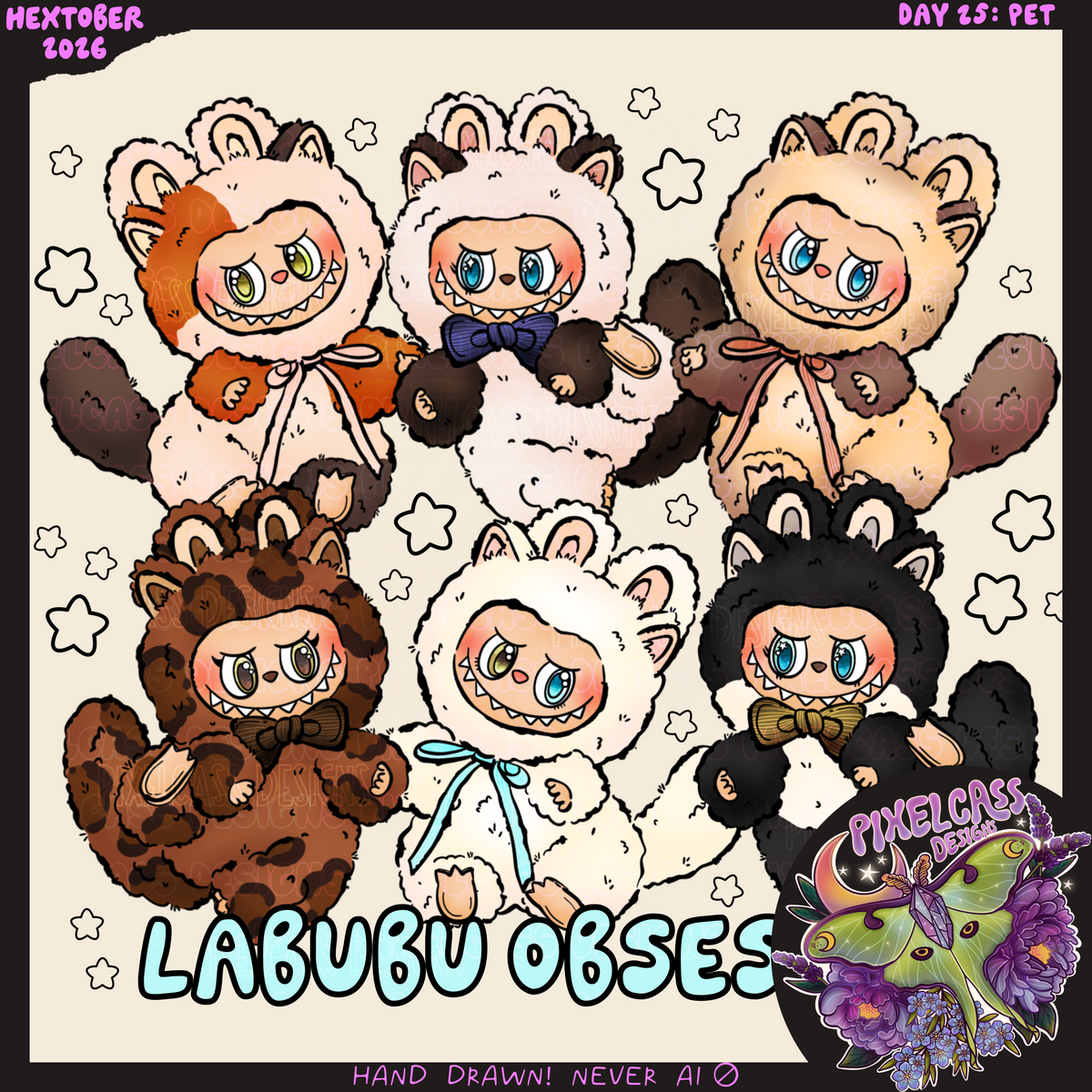 Bubu Pet Cat PNG SUBLIMATION [Hextober 2026]