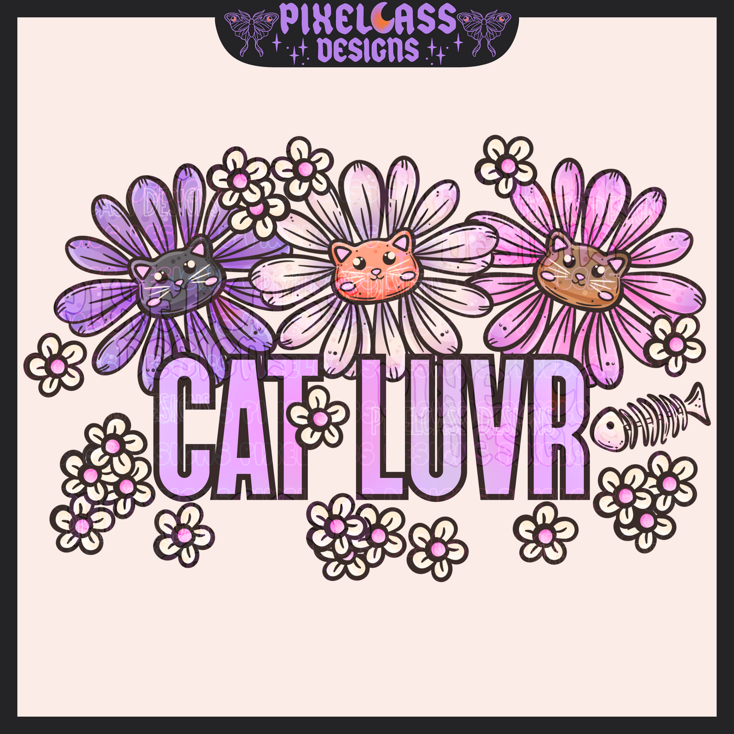 Cat Floral - October '25 Mystery #4