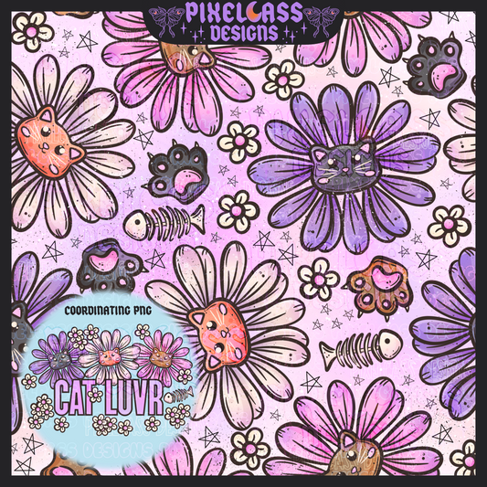 Cat Floral - October '25 Mystery #4