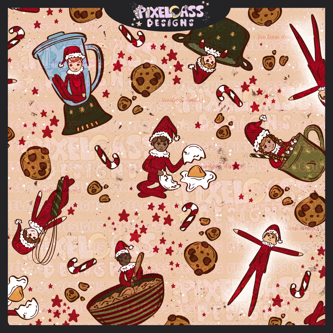 Cheeky Kitchen Elves – pixelcassdesigns