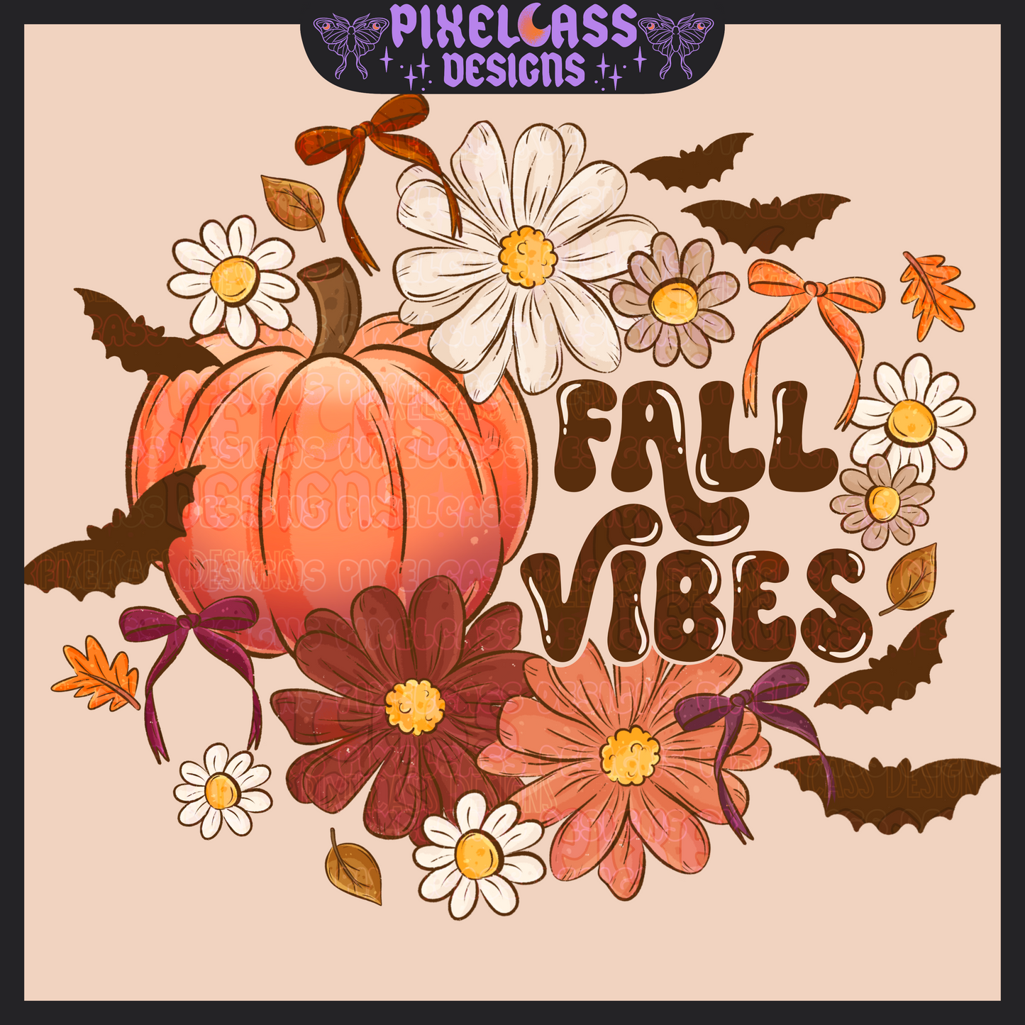 Coquette Pumpkins PNG SUBLIMATION