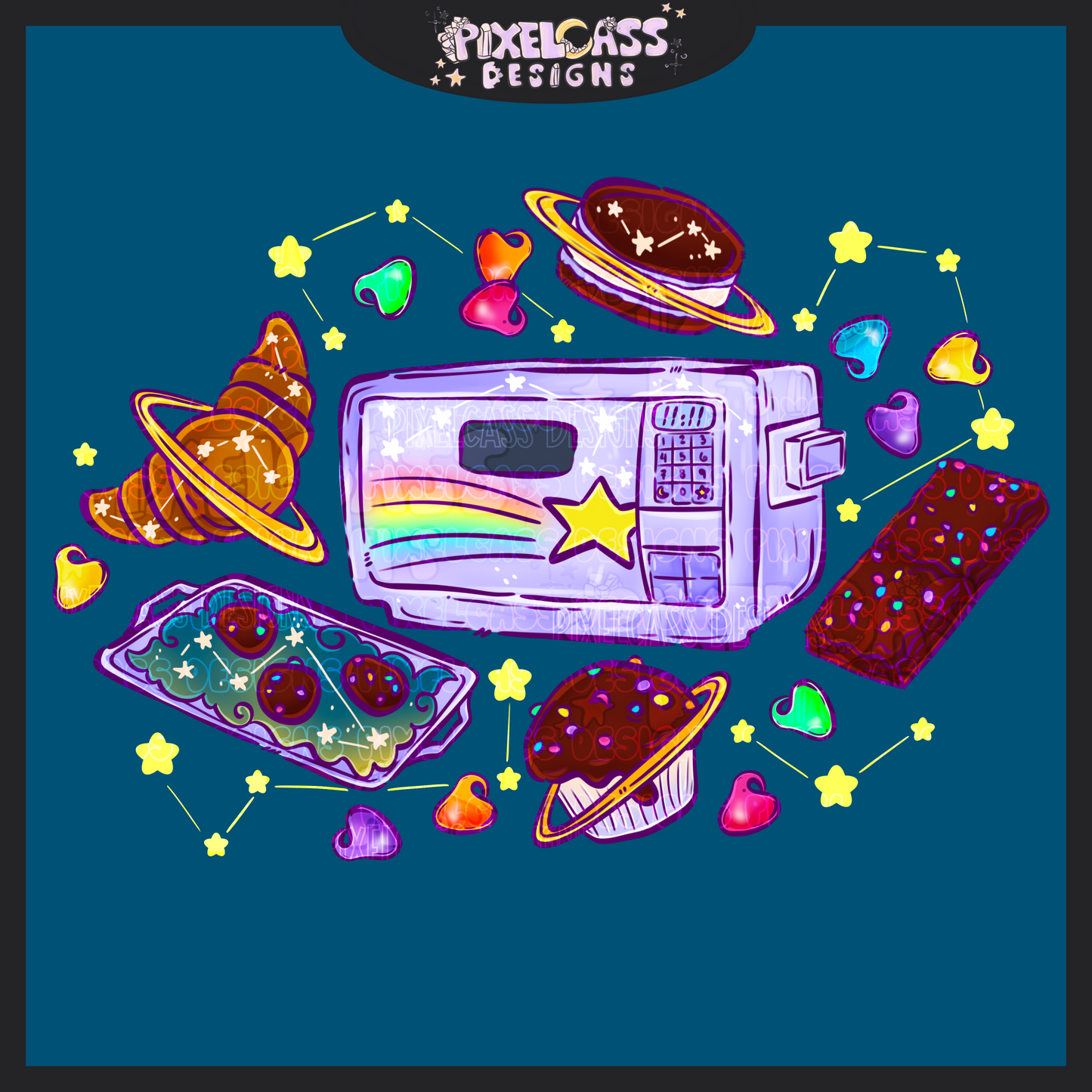 Cosmic Ovens PNG SUBLIMATION