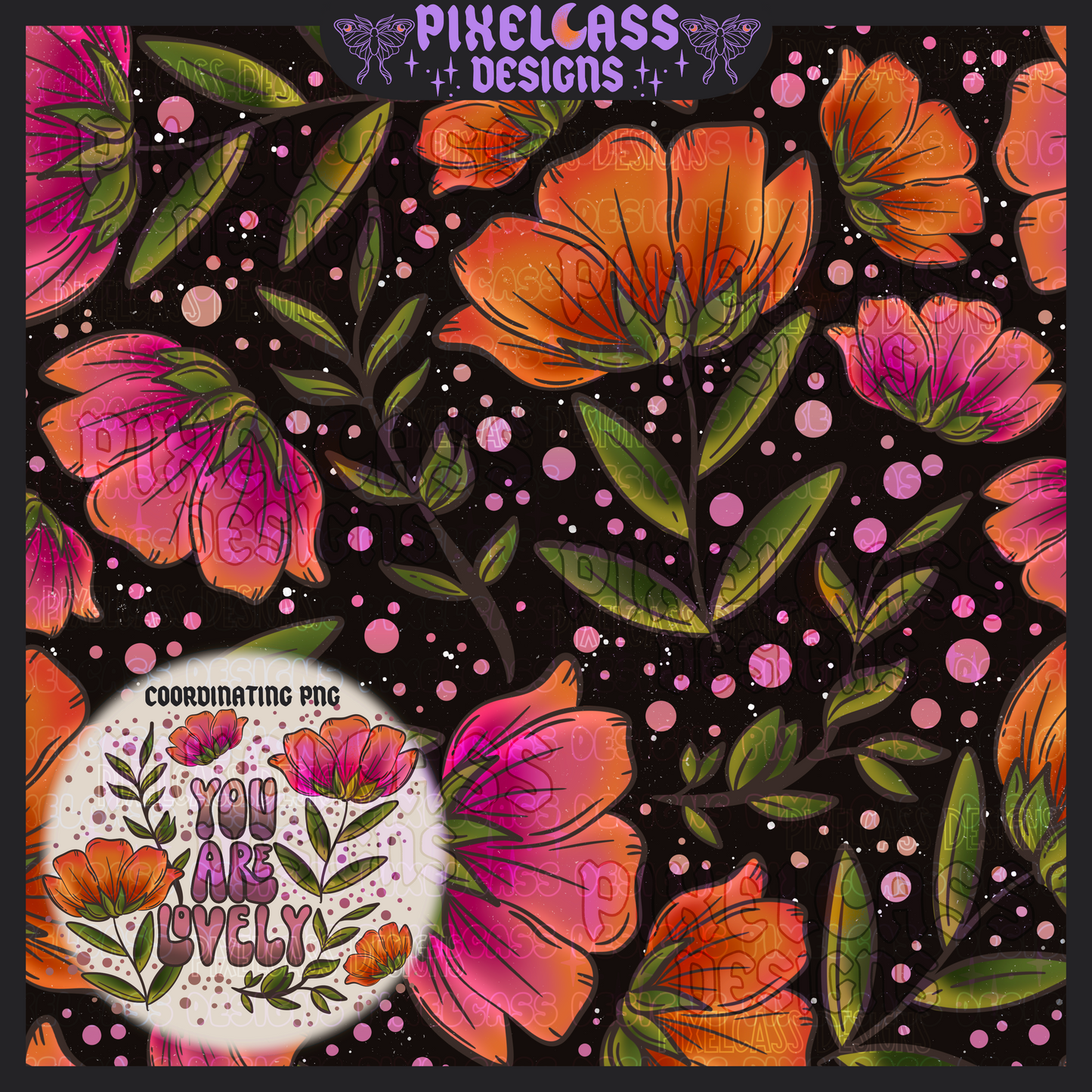 Elegant Floral - October '25 Mystery #6