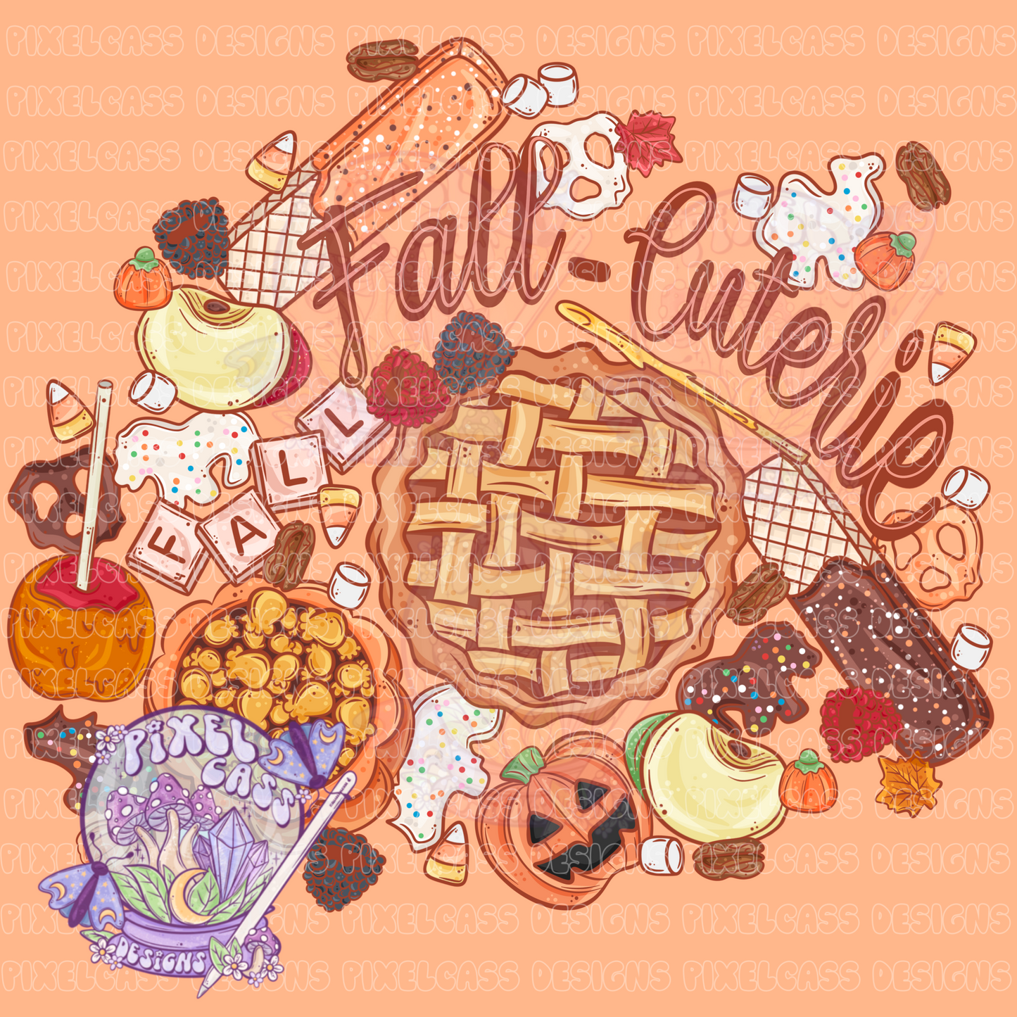 Fall Charcuterie PNG SUBLIMATION