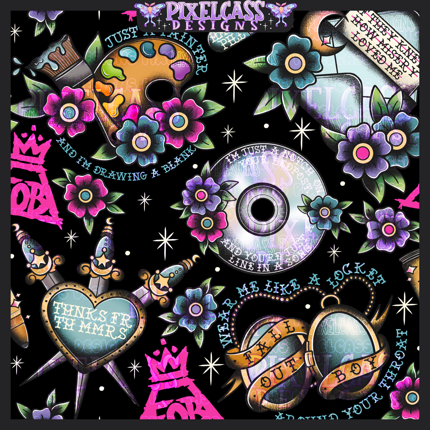 Fall Out Boy Tattoo Flash