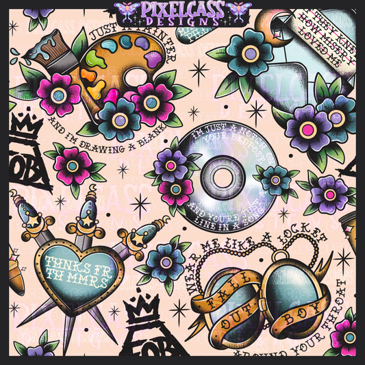 Fall Out Boy Tattoo Flash