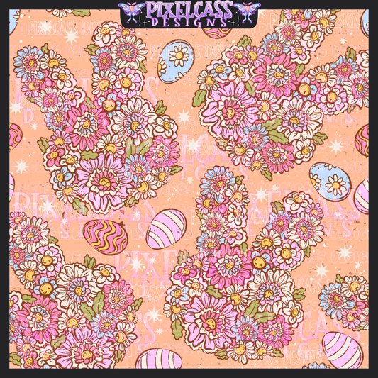 Floral Easter Bunny