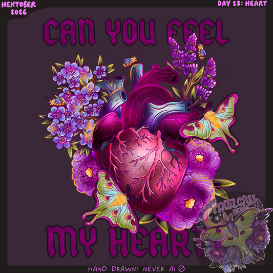 Can You Feel My Heart PNG SUBLIMATION [Hextober 2026]