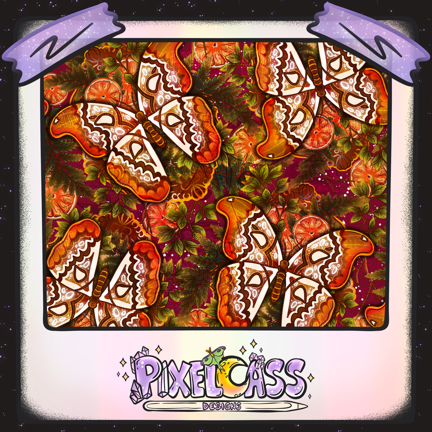 Framed Atlas Moth Oddity