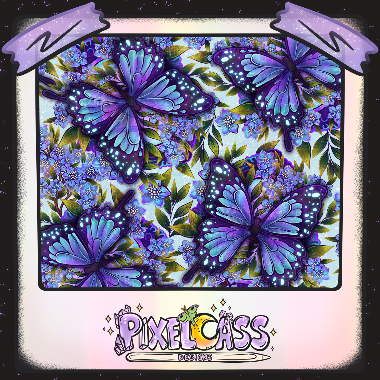 Framed Emperor Butterfly Oddity