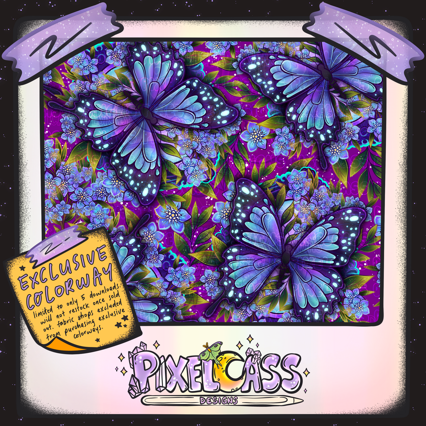Framed Emperor Butterfly Oddity