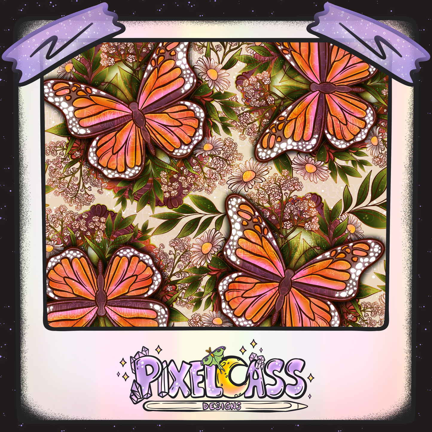 Framed Monarch Oddity