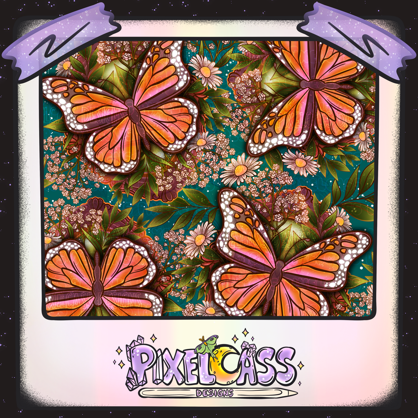 Framed Monarch Oddity