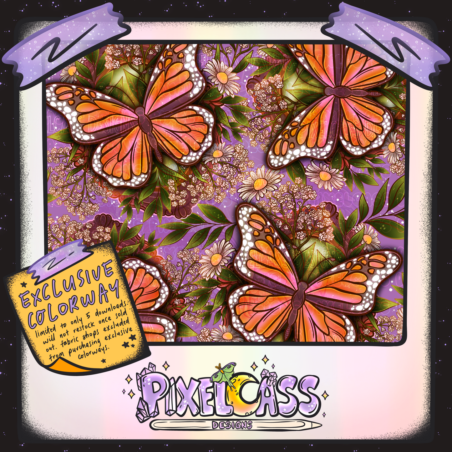 Framed Monarch Oddity