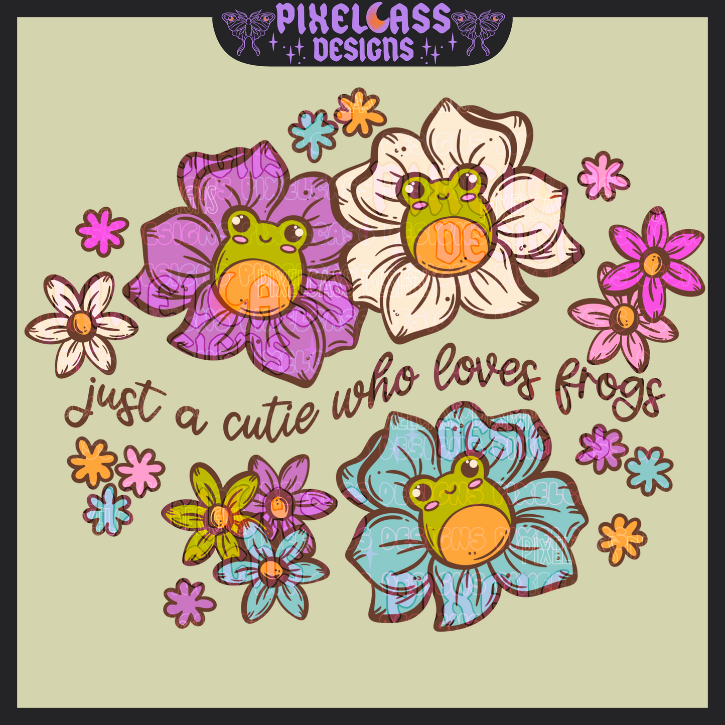 Froggy Floral - October '25 Mystery #2