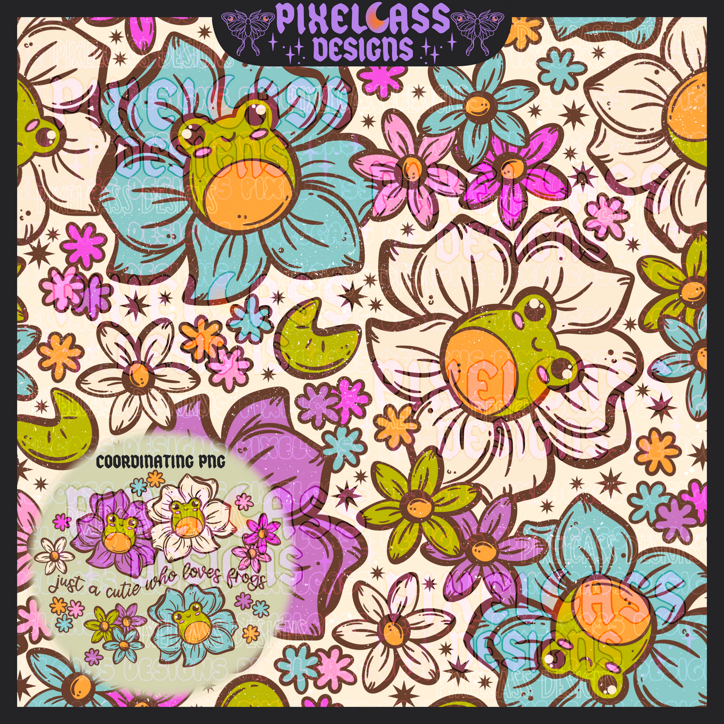 Froggy Floral - October '25 Mystery #2