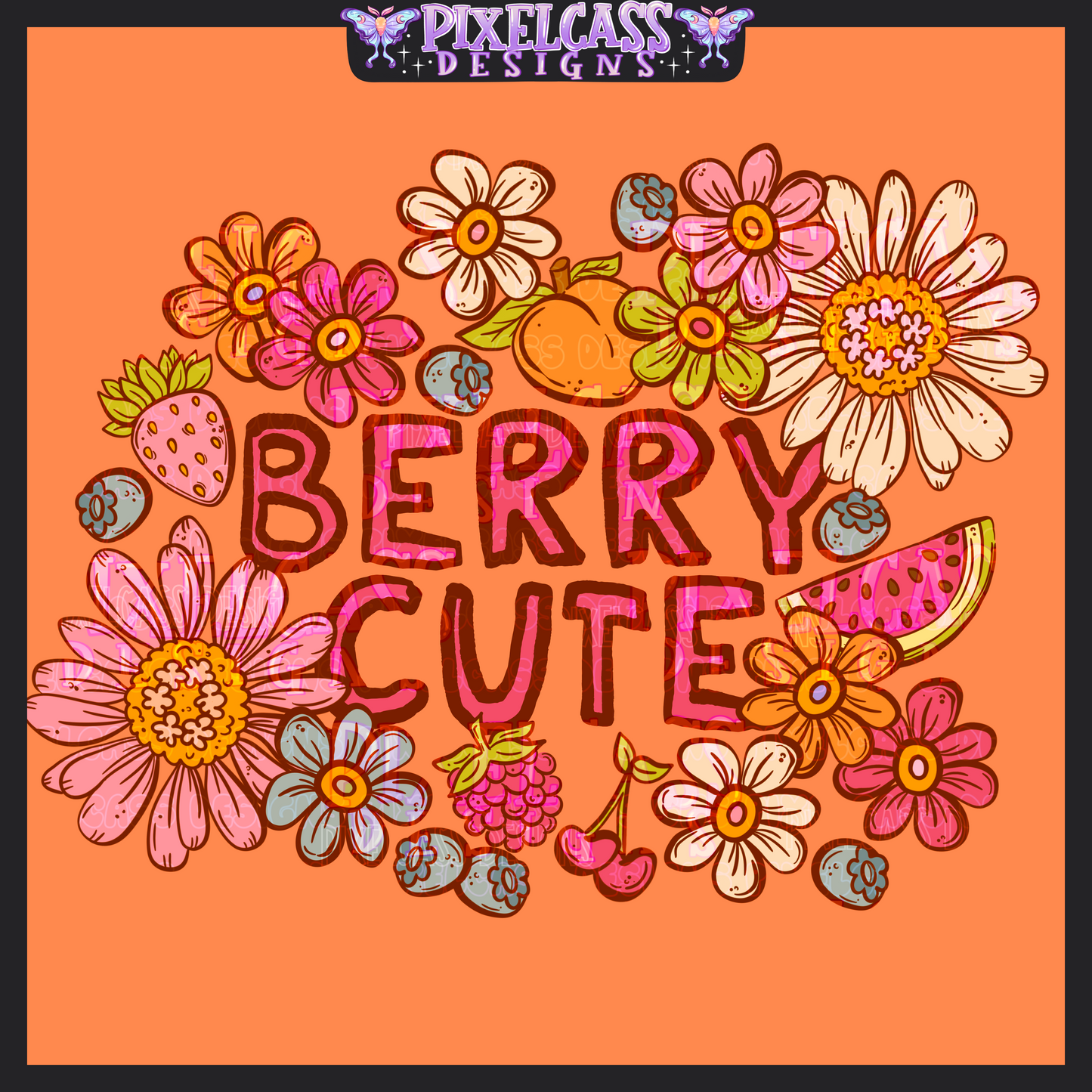 Fruity Flowers [Mystery Re-Color] PNG SUBLIMATION