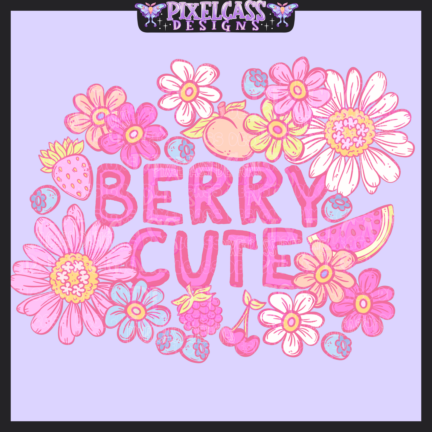 Fruity Flowers [Mystery Re-Color] PNG SUBLIMATION