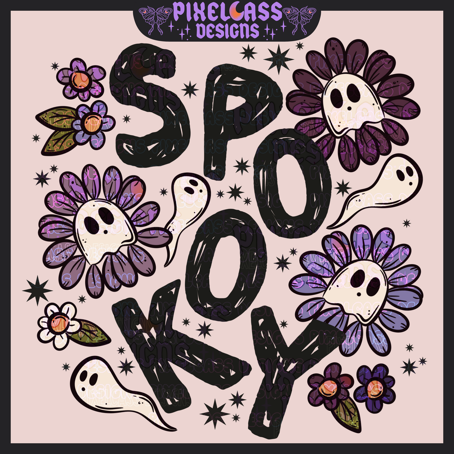 Ghost Floral - October '25 Mystery #3