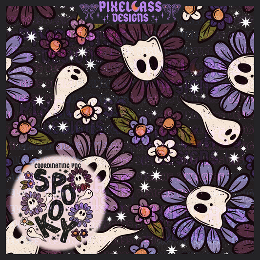 Ghost Floral - October '25 Mystery #3