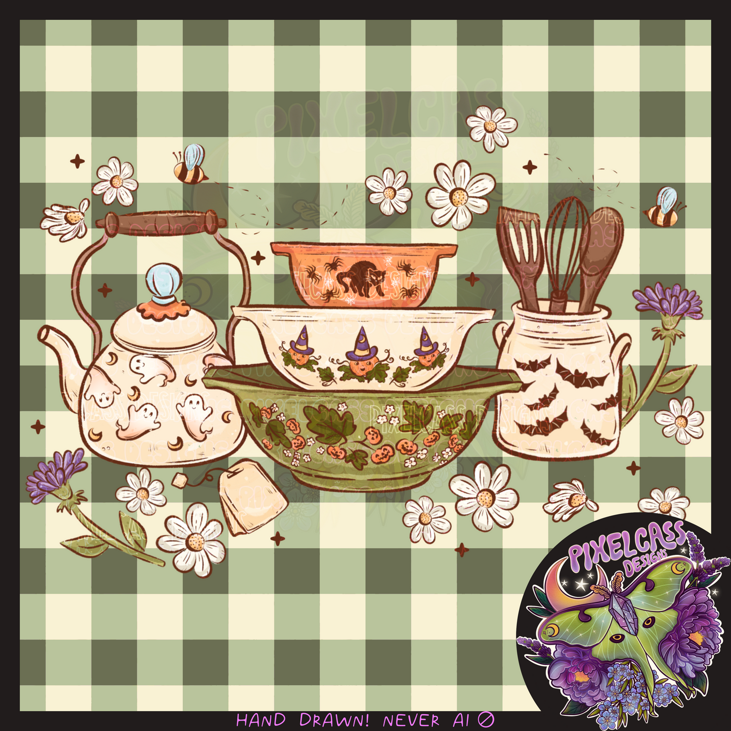 Grandmas Spooky Kitchen PNG SUBLIMATION