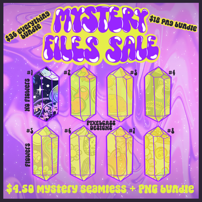 MYSTERY FILES SALE - APRIL 2025