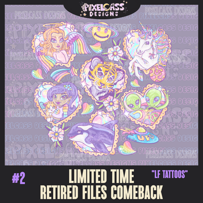 Limited Time - Retired Files Comeback (PNG SUBLIMATION)